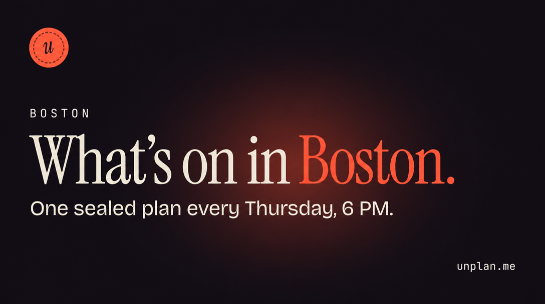 What's on in Boston