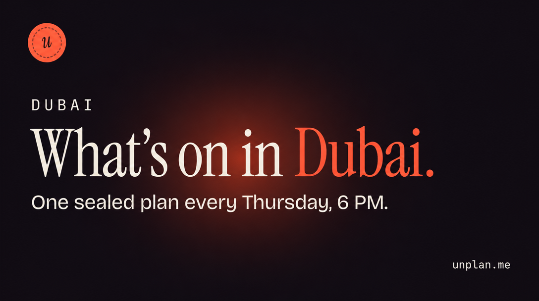 What's on in Dubai